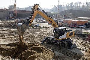 Bageri na kotačima Liebherr A 928 Litronic