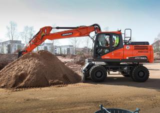 Bageri na kotačima Doosan DX190W-3