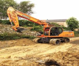 Bageri na kotačima Doosan DX190W-3