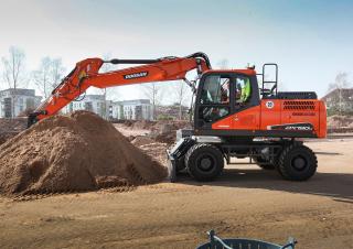 Bageri na kotačima Doosan DX190W-5