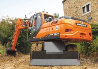 Bageri na kotačima Doosan DX190W