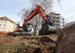 Bageri na kotačima Doosan DX210W-5