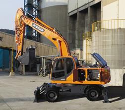 Bageri na kotačima Doosan DX210W