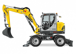 Bageri na kotačima Wacker Neuson EW 100