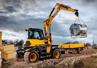 Bageri na kotačima JCB Hydradig 110W