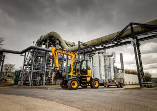 Bageri na kotačima JCB Hydradig 110W