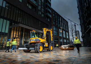 Bageri na kotačima JCB Hydradig 110W