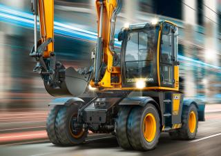 Bageri na kotačima JCB Hydradig 110W
