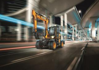 Bageri na kotačima JCB Hydradig 110W