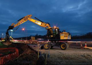 Bageri na kotačima JCB JS175W