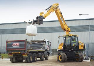 Bageri na kotačima JCB JS175W