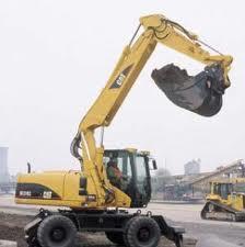 Bageri na kotačima Caterpillar M 318 C Mono