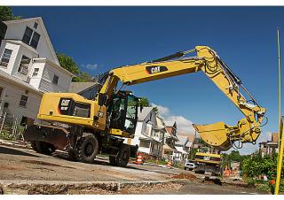 Bageri na kotačima Caterpillar M316F