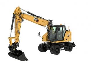 Bageri na kotačima Caterpillar M317