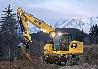 Bageri na kotačima Caterpillar M318F