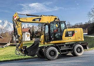 Bageri na kotačima Caterpillar M318F