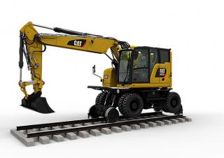 Bageri na kotačima Caterpillar M323F 