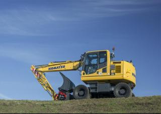Bageri na kotačima Komatsu PW148-10