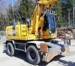 Bageri na kotačima Komatsu PW160-7E0
