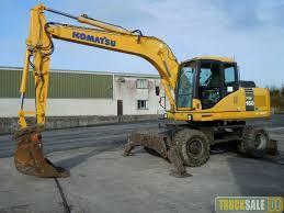 Bageri na kotačima Komatsu PW160-7E0