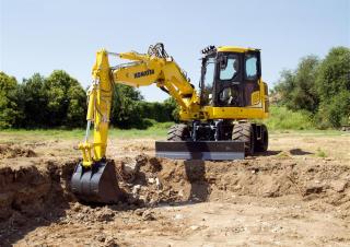 Bageri na kotačima Komatsu PW98MR-10