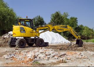 Bageri na kotačima Komatsu PW98MR-10