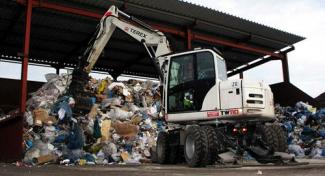Bageri na kotačima Terex TW 110