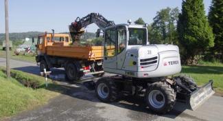 Bageri na kotačima Terex TW 85