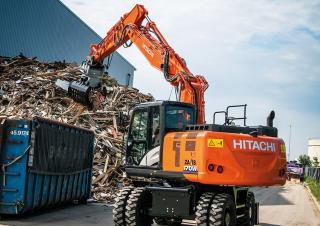 Bageri na kotačima Hitachi ZX170W-6