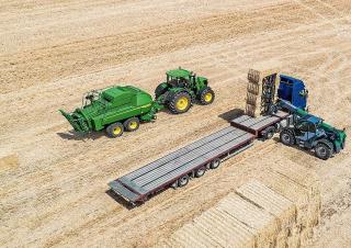Balirke za četvrtaste bale John Deere L634 