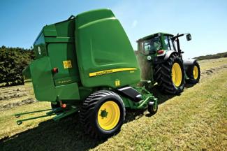 Balirke za okrugle bale John Deere 864