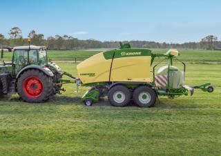 Balirke za okrugle bale Krone Comprima CF 155 XC Plus 