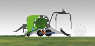 Balirke za okrugle bale DEUTZ-FAHR FixMaster 235