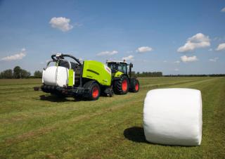 Balirke za okrugle bale Claas Rollant 454 RC Uniwrap 