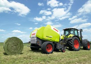 Balirke za okrugle bale Claas Rollant 455 RC Pro 