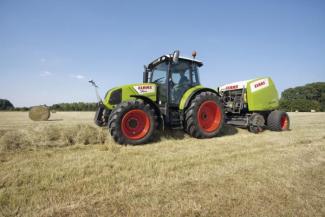 Balirke za okrugle bale Claas Rollant 455 RC Uniwrap