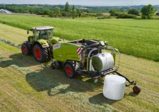 Balirke za okrugle bale Claas Rollant 455 RC Uniwrap 