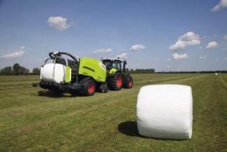 Balirke za okrugle bale Claas Rollant 455 RC Uniwrap