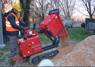 Damperi na gusjenicama Hinowa HS1102