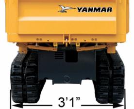 Damperi na gusjenicama Yanmar C 12 RB