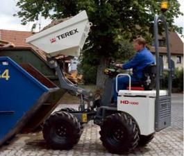 Damperi na kotačima Terex TA 1.0 EH