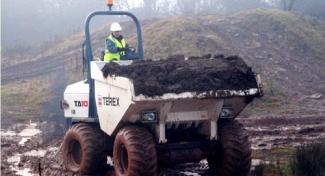 Damperi na kotačima Terex TA 10