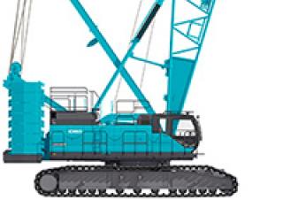 Dizalice gusjeničari - Rešetkasta grana Kobelco CKE2500G