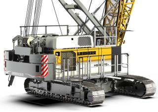 Dizalice gusjeničari - Rešetkasta grana Liebherr HS 8070.1