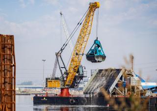 Dizalice gusjeničari - Rešetkasta grana Liebherr HS 8100.1 