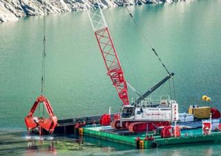 Dizalice gusjeničari - Rešetkasta grana Liebherr HS 8130