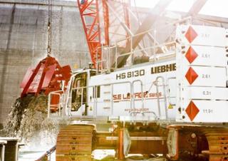 Dizalice gusjeničari - Rešetkasta grana Liebherr HS 8130
