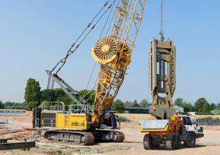 Dizalice gusjeničari - Rešetkasta grana Liebherr HS 8130