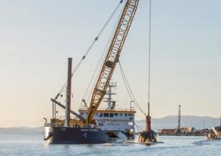 Dizalice gusjeničari - Rešetkasta grana Liebherr HS 8300