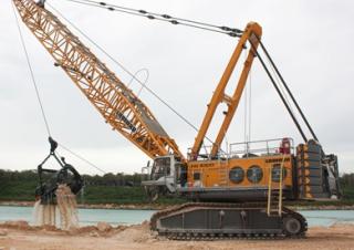 Dizalice gusjeničari - Rešetkasta grana Liebherr HS 8300